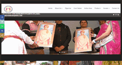 Desktop Screenshot of krdfindia.com